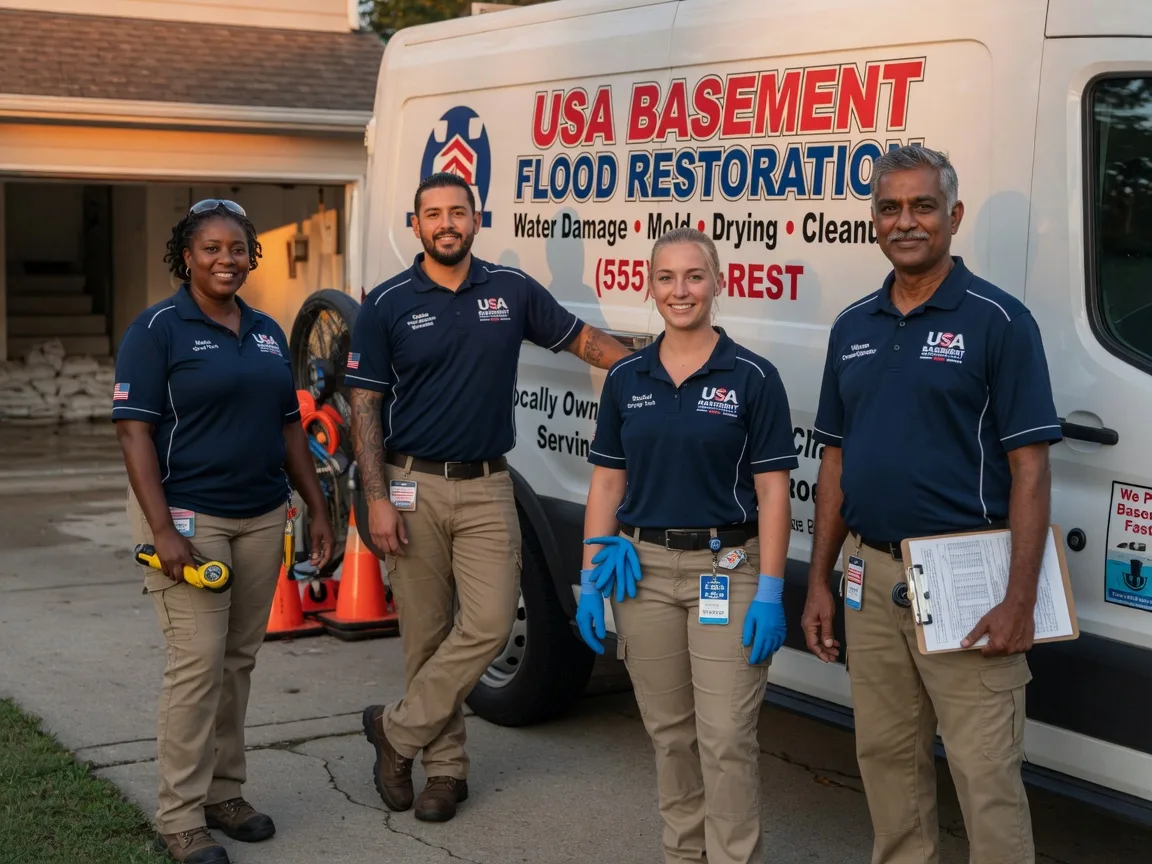 Basement Flood Cleanup company in Omaha, IL